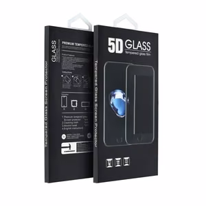 5D Full Glue Tempered Glass - for Xiaomi Redmi Note 14S black