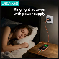 Laidas USAMS U92 18W USB-C į USB-A 1.2m juodas