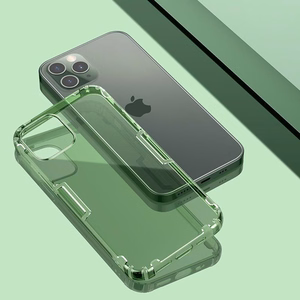 Nillkin Nature TPU dėklas, skirtas Apple iPhone 12 Pro Max, tamsiai žalias