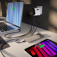 SBS universalus kelioninis adapteris - EU 2xUSB-A - baltas