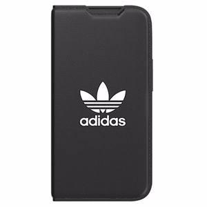 Adidas OR Dėklas telefonui Booklet BASIC iPhone 14 Pro 6.1" juodas/baltas 50182