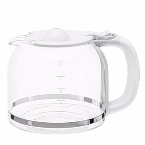 Adler AD 4383w Filtrinė kavavirė maltai kavai 1,5 l balta