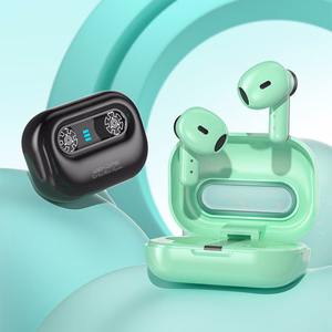 WEKOME VA06 Vanguard Series Bluetooth 5.2 TWS belaidės ausinės su įkrovimo dėklu, žalios