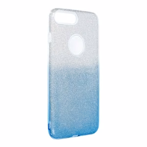 Case for iPhone 7 PLUS / 8 PLUS Shining transparent blue