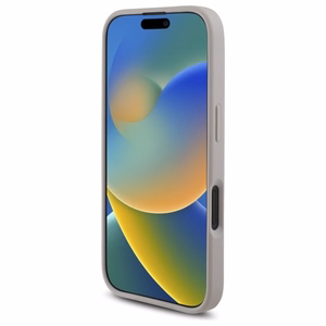 Guess 4G didelio logotipo dėklas telefonui iPhone 16 - rožinis