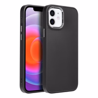 FRAME dėklas telefonui IPHONE 12 / 12 Pro juoda