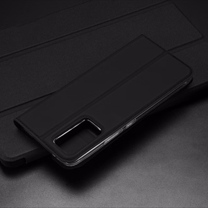 Dux Ducis Skin Pro dėklas telefonui dėklas su atvartu Vivo V23e juoda