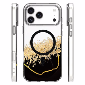 Epoxy Mag dėklas skirtas iPhone 17 Pro Max 6,9'' juodas