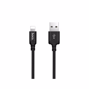 Kabelis (m) - USB A į Lightning Hoco 2A 2 m X1 baltas (m)