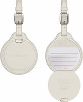 Lokatorius suderinamas su "Apple Find My Satechi FindAll Bagažo žymeklio forma Vegan oda ST-LFALTW smėlis