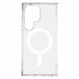 Anti Shock 1,5 mm Magnetinis dėklas Samsung Galaxy S24 Ultra skaidrus didelė anga