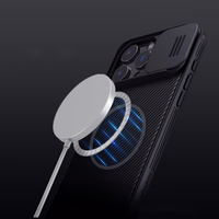 Nillkin CamShield Pro iPhone 16 Pro dėklas (juodas)