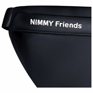 Nimmy Per petį Kietas&Išdykęs 2.0 Gorila Pečių krepšys - juoda