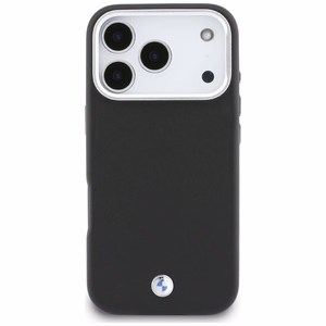 BMW M Sign Metal Logo MagSafe Dėklas for iPhone 17 Pro - juodas