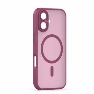 Mag Matt dėklas iPhone 16 6,1" kaštoninė