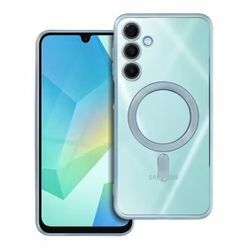 Dėklas telefonui ELECTRO MAG COVER, suderinamas su MagSafe, skirtas SAMSUNG A16 5G / A16 4G, mėlynas