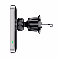 Tech-Protect MM15W-V9 automobilinis laikiklis su MagSafe prietaisų skydeliui ir oro angai 15W - juodas