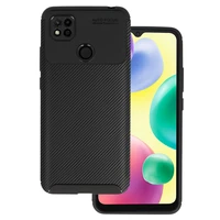 Vennus Carbon Elite dėklas telefonui Xiaomi Redmi 10A, juodas