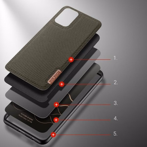 Dėklas Dux Ducis "Fino" skirtas Xiaomi Redmi Note 10 / Redmi Note 10S / Poco M5s žalias