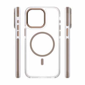 Etteri Icy Mag dėklas telefonui iPhone 15 Pro 6,1" auksinis
