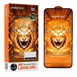 Borofone TG12 Full Screen 5D grūdintas stiklas iPhone 12 Pro Max - 10 vnt.