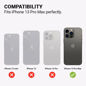 Crong Color Cover Magnetic dėklas, skirtas iPhone 13 Pro Max, suderinamas su MagSafe, tamsiai mėlynas