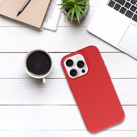 Tel Protect silikoninis dėklas telefonui Iphone 16 Pro koralinis