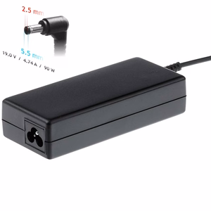 Įkroviklis nešiojamam kompiuteriui Akyga AK-ND-10 (19V / 4.74A 90W 5.5 x 2.5mm) ASUS / TOSHIBA / LENOVO 1.2m