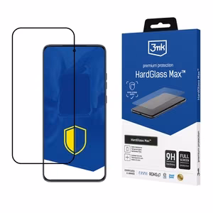 Sustiprintas viso ekrano grūdintas stiklas "3mk HardGlass Max Black", skirtas "Motorola Edge 50 Neo