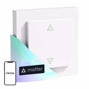 Meross MRS105MA-EU WiFi išmanusis ruloninių žaliuzių jungiklis (Matter)