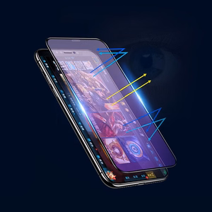 Apsauginis stiklas nuo mėlynos šviesos su pilnu klijavimu Iphone 11