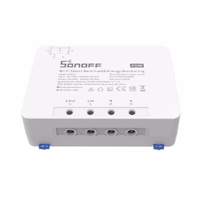 SONOFF PowR3 išmanusis 1 kanalo jungiklis Wi-Fi su elektros sąnaudų apskaita