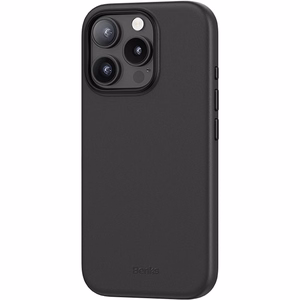 Benks magnetinis Vita Pro silikoninis dėklas telefonui, skirtas Iphone 16 Pro, juodas