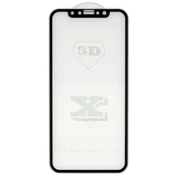 Grūdintas stiklas pilno klijavimo 5D IPHONE XR (6,1") juodas
