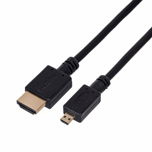 Gembird 1.8m HDMI-M/micro HDMI-M HDMI laidas HDMI Type A (Standard) HDMI Type D (Micro) juodas