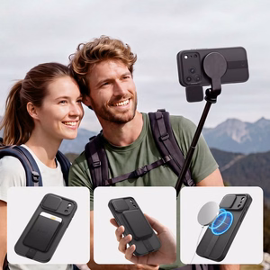 Tech-Protect Kevlar Aura MagSafe dėklas, skirtas iPhone 18 Pro / 17 Pro, matinis juodas