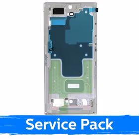 Vidurinis rėmas Samsung S918 S23 Ultra / Cream / (Service Pack)