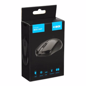 iBOX i010 Rook laidinis optinė pelė, juodas
