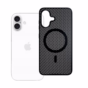 3mk COOLing Magnetinis dėklas telefonui Apple iPhone 16 Plus - juodas