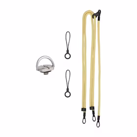 Sunnylife GS022 daugiafunkcinė kaklo juostelė Pocket 3 (geltona)