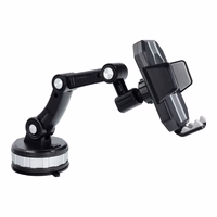 Automobilio laikiklis priekinio stiklo / prietaisų skydelio SUPER STRONG ZP-X0566 juodas