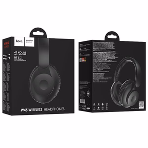 HOCO belaidės ausinės Bluetooth W45 juodos