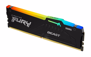 Kingston Technology FURY Beast 32GB 6000MT/s DDR5 CL36 DIMM RGB atminties modulis