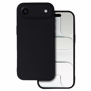 Nugarėlės dėklas MATT skirtas IPHONE 17 AIR Juodas