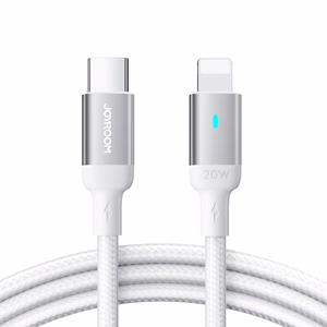 USB kabelis Joyroom S-CL020A10 Type-C to Lightning 20W 1.2m baltas