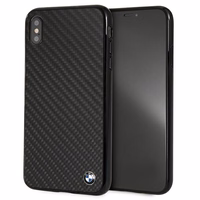 BMW Siganture Carbon dėklas iPhone Xs Max - juodas