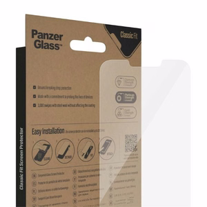 PanzerGlass Classic Fit antibakterinis stiklas iPhone 14 Plus / 13 Pro Max