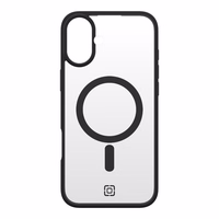 Incipio Velocity MagSafe - dėklas iPhone 16 Plus (Clear / juodas)