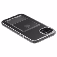 Spigen Crystal Slot dėklas telefonui iPhone 15 Plus - skaidrus