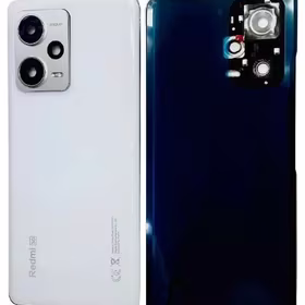 Galinis dangtelis Xiaomi Redmi Note 12 Pro+ 5G Polar White su kameros stikliuku ORG